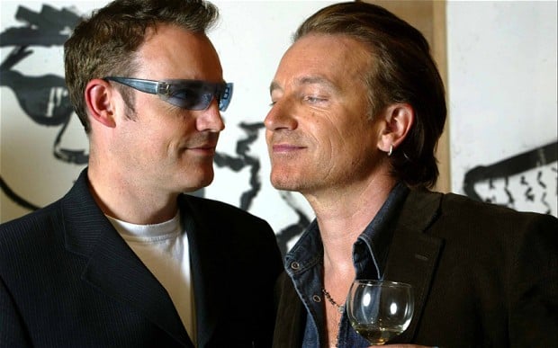 Neil McCormick and Bono