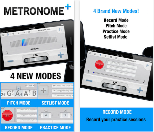 metronome app ads