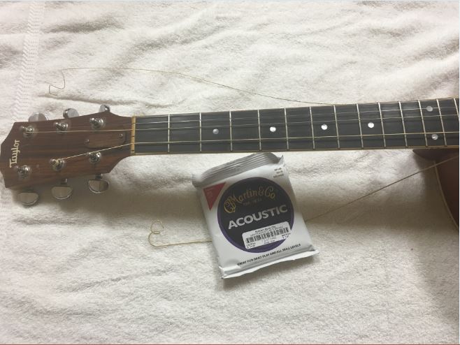 Restring deals taylor guitar